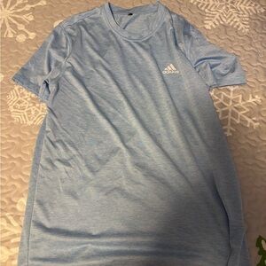 Adidas Men's Sky Blue Short Sleeve Tee